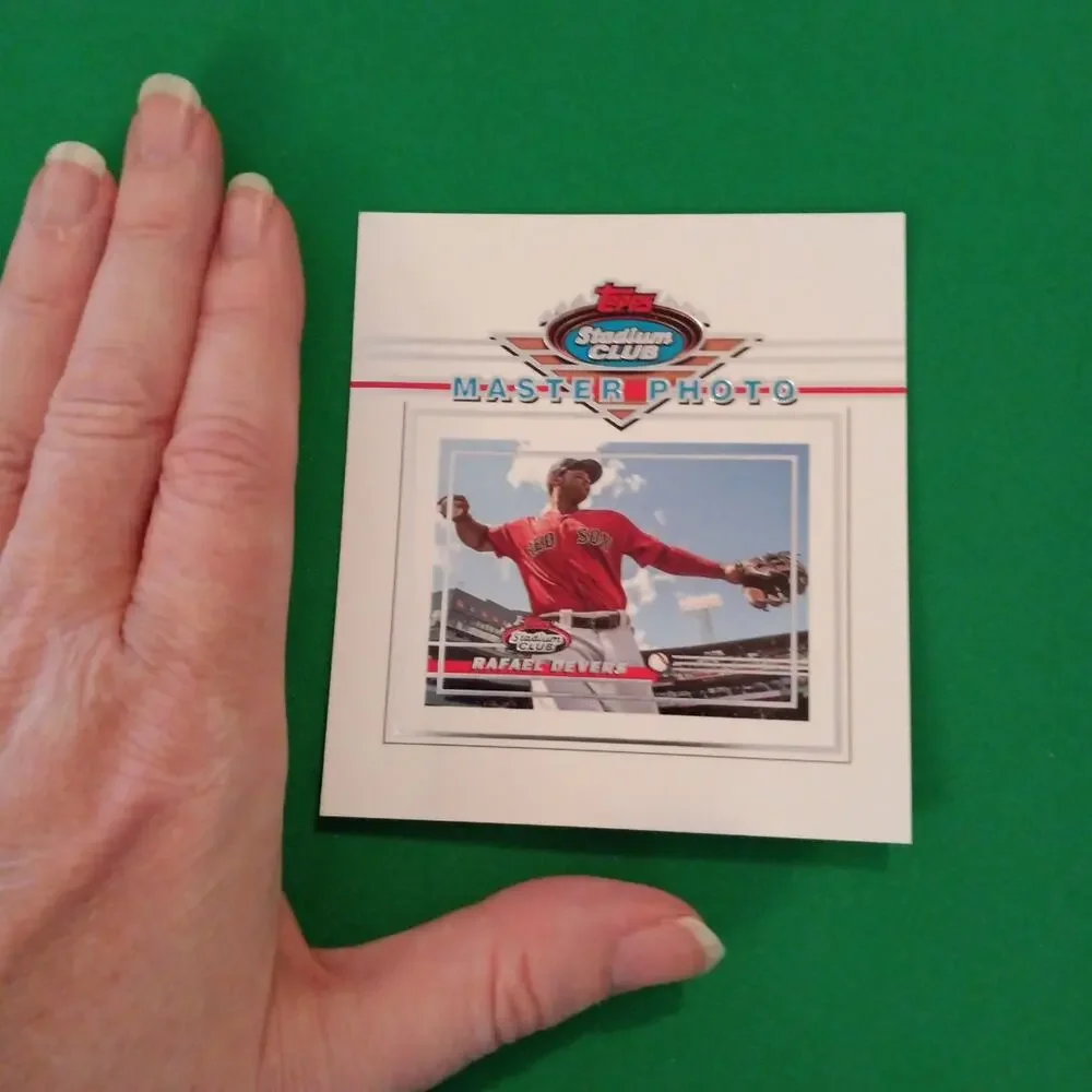 Topps Stadium Club Rafael Devers Master Photo #282 2023